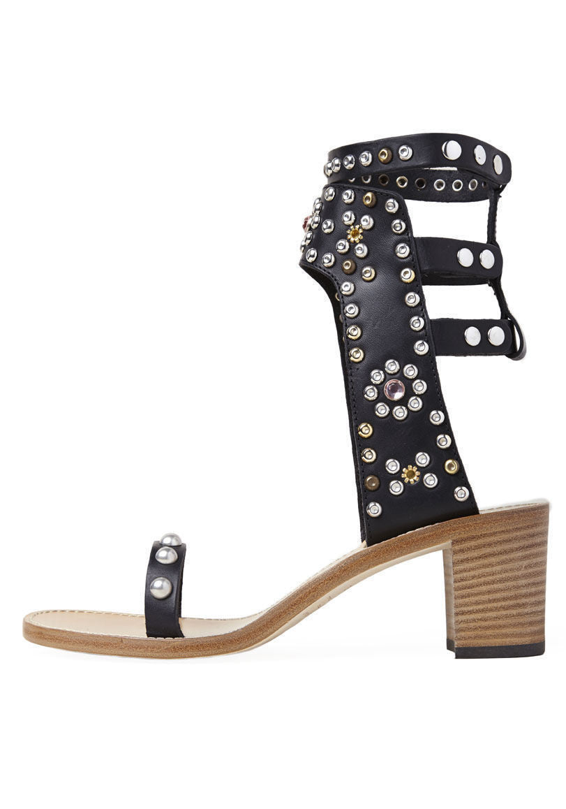 Caroll Elvis Heeled Sandal – La Garçonne