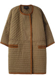 Coby Collarless Coat