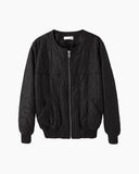 Blair Quilted Leather Bomber