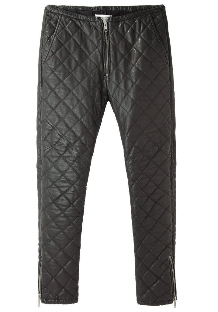 Broson Quilted Leather Pant