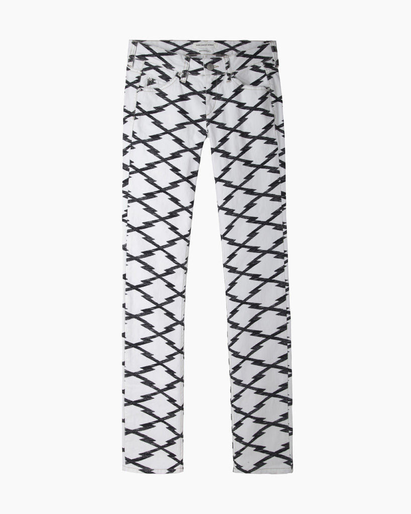 Nelly Printed Skinny Jeans