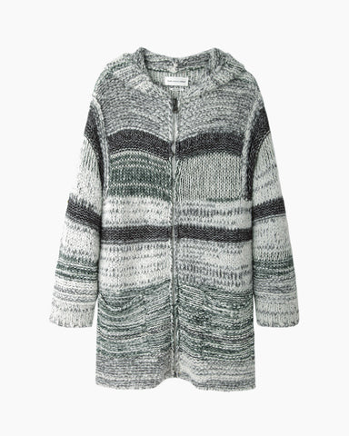 Persan Knit Zip Cardigan