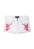 Gabao Embroidered Jean Shorts