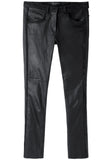 Ice Cropped Leather Pants
