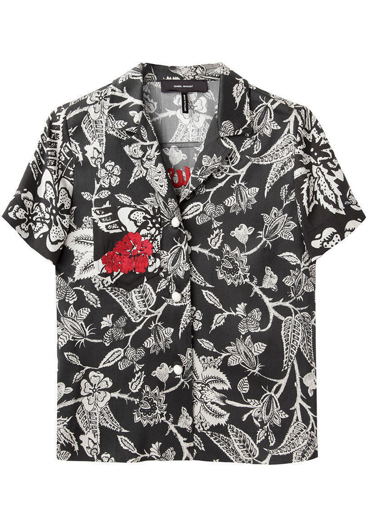 Mick Hawaiian Print Shirt