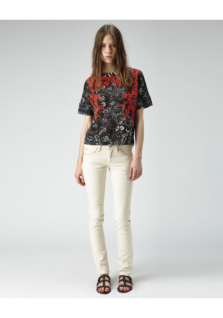Napoli Embroidered Top