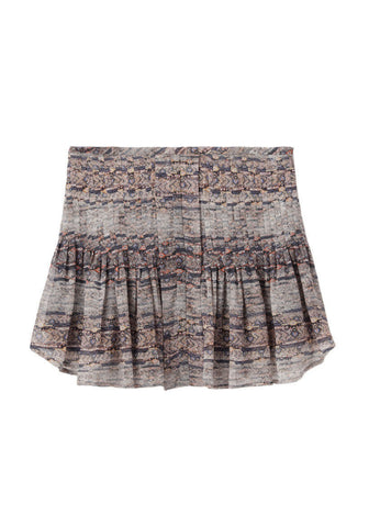 Nephi Printed Short Skirt