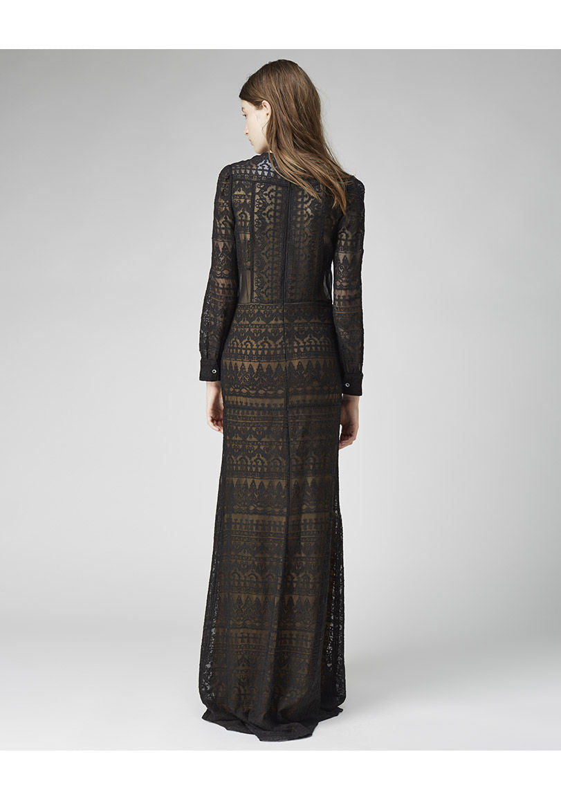 Talma Embroidered Long Dress La Garonne Talma Embroidered Long Dress La Garonne