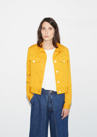 Sateen Blouson Jacket