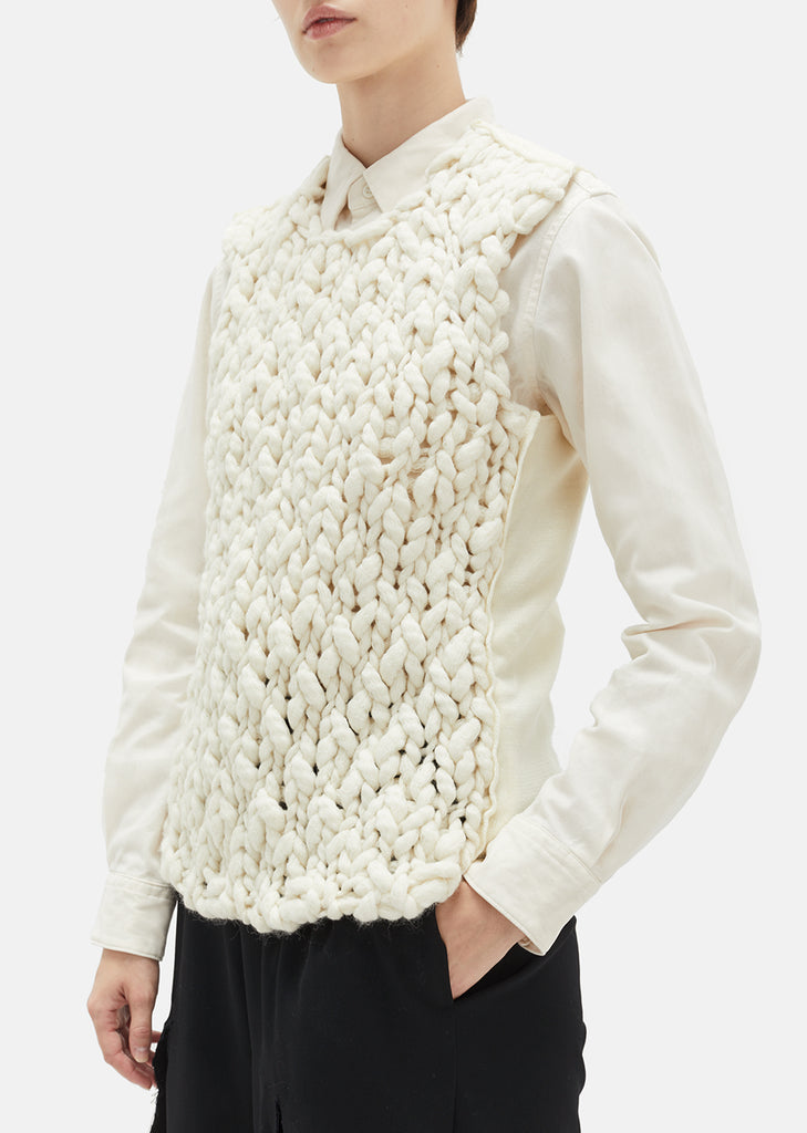 Wool Lily Yarn Vest