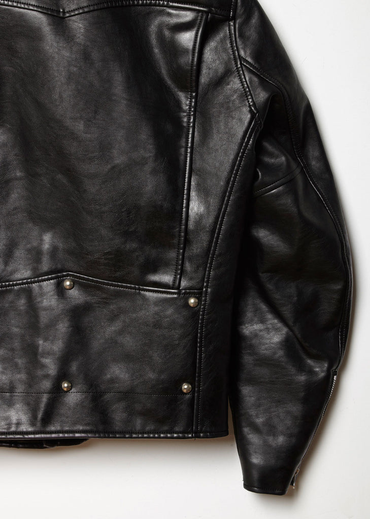 Synthetic Leather Jacket