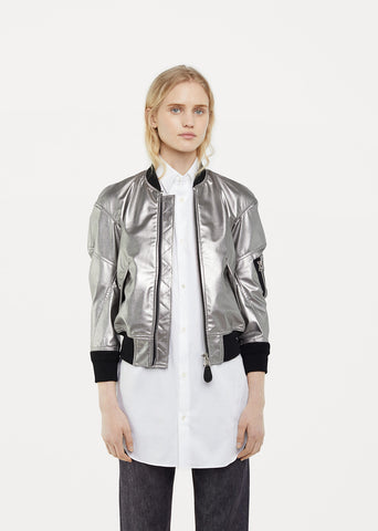 Synthetic Leather Jacket