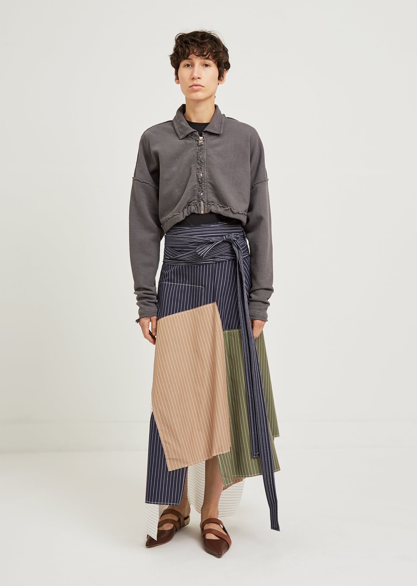 Patchwork Skirt by J.W. Anderson- La Garçonne