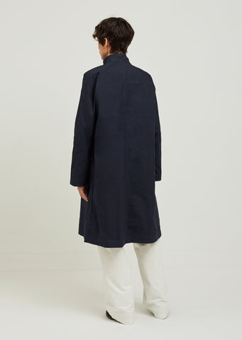 Waxed Cotton Fishermans Mac Coat by MHL by Margaret Howell- La 