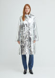 Silver Trench Coat