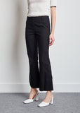 Stretch Cotton Flared Trouser