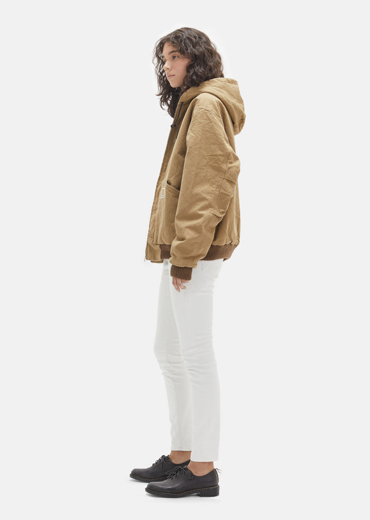 Hooded Cotton Duck Jacket