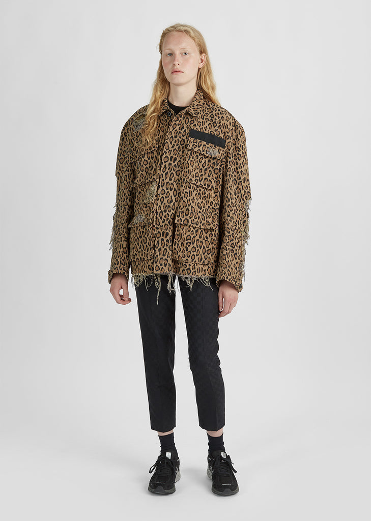 Shredded Leopard Abu Jacket