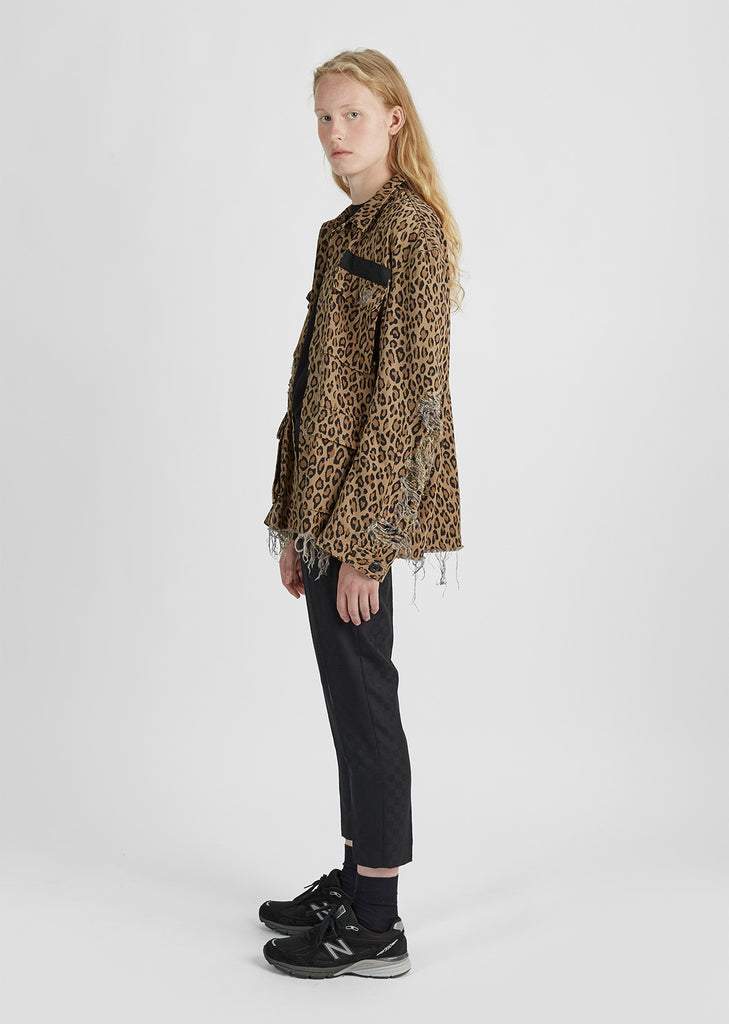 Shredded Leopard Abu Jacket