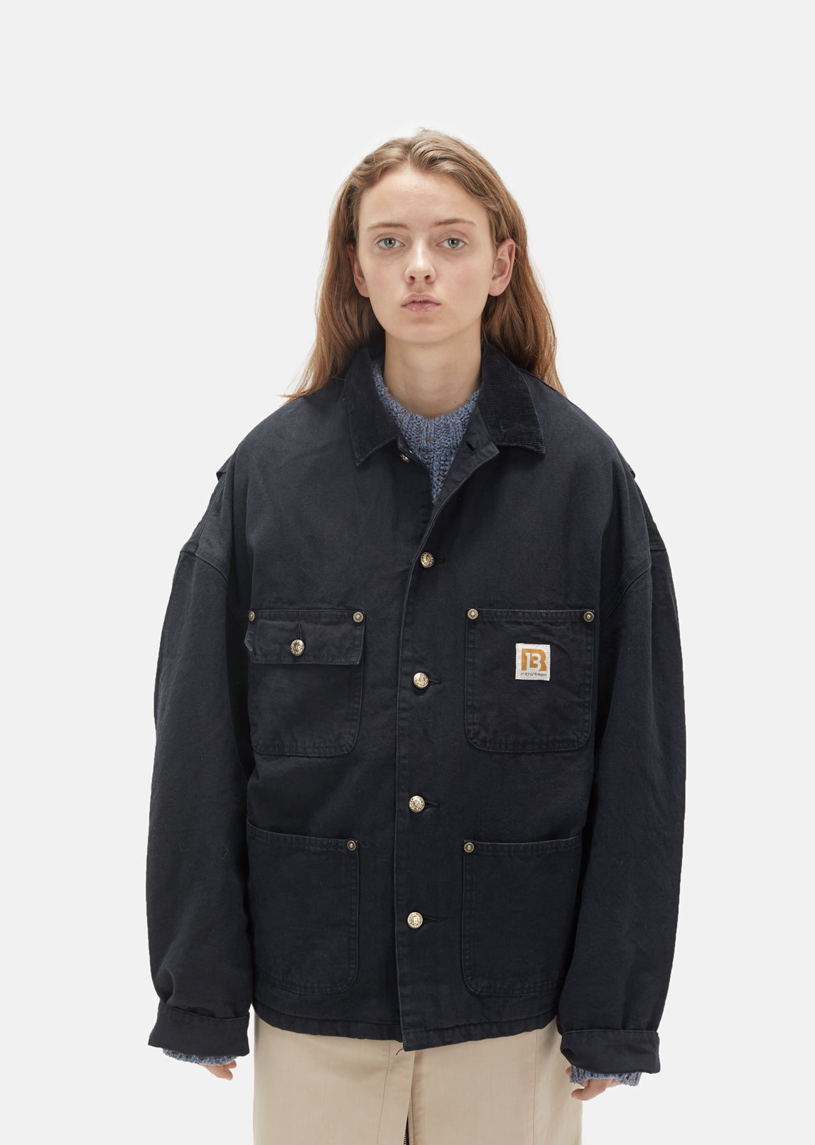 Canvas Workman Jacket by R13- La Garçonne