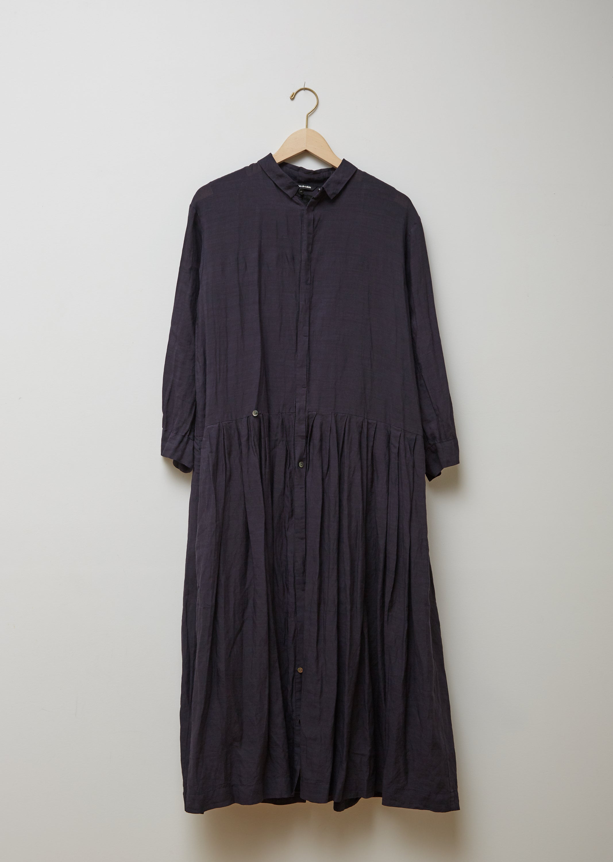 Zen Fragrance Tencel & Linen Shirt Dress  La Garonne