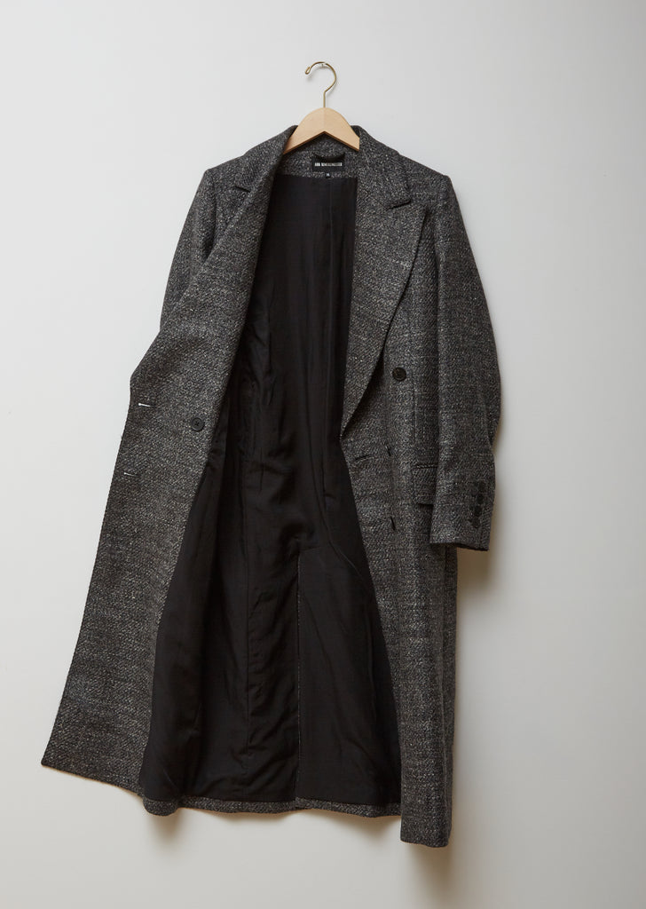 Long Tailored Wool Coat
