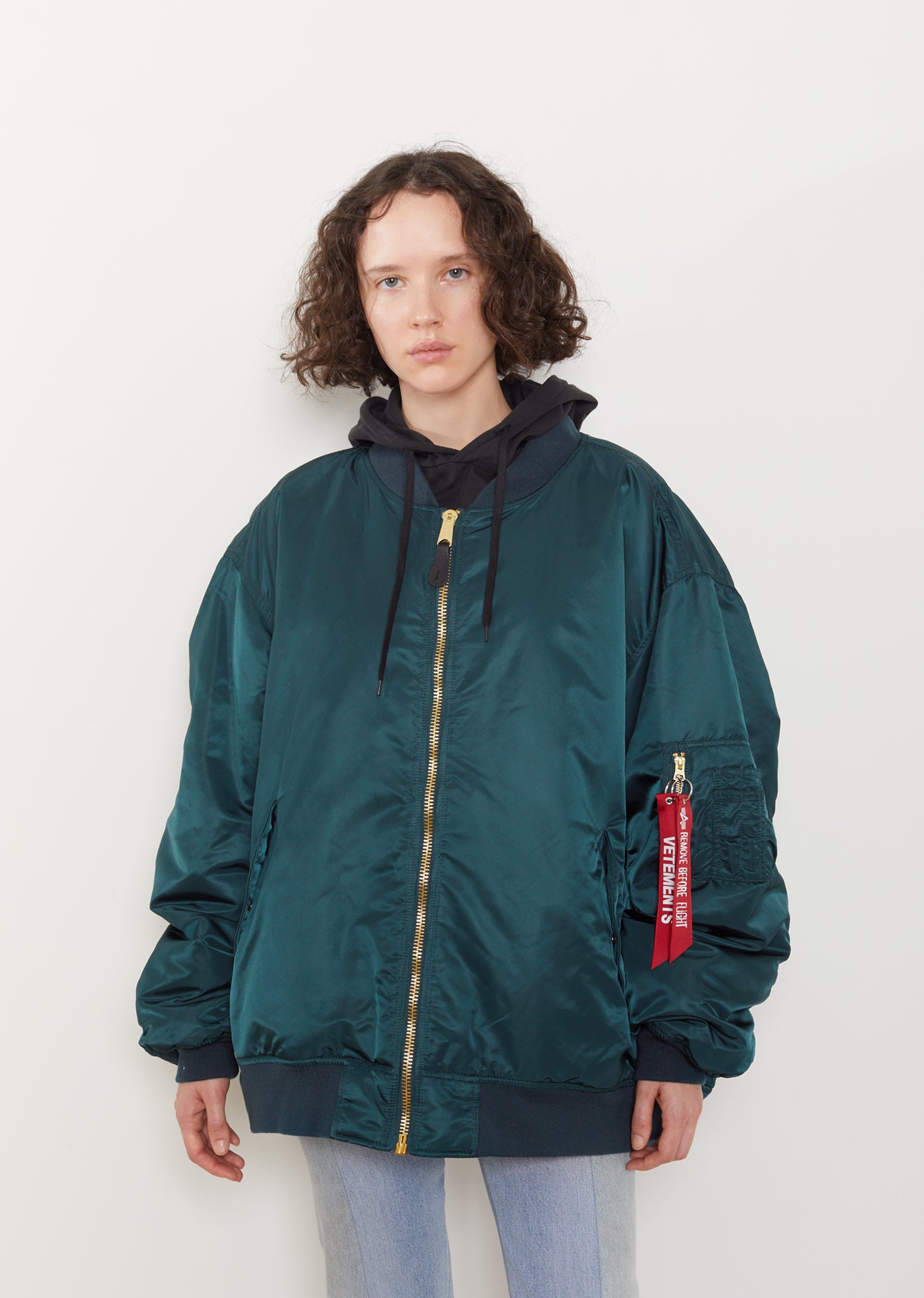 Reversible Oversized Bomber by Vetements- La Garçonne Reversible Oversized Bomber by Vetements- La Garçonne