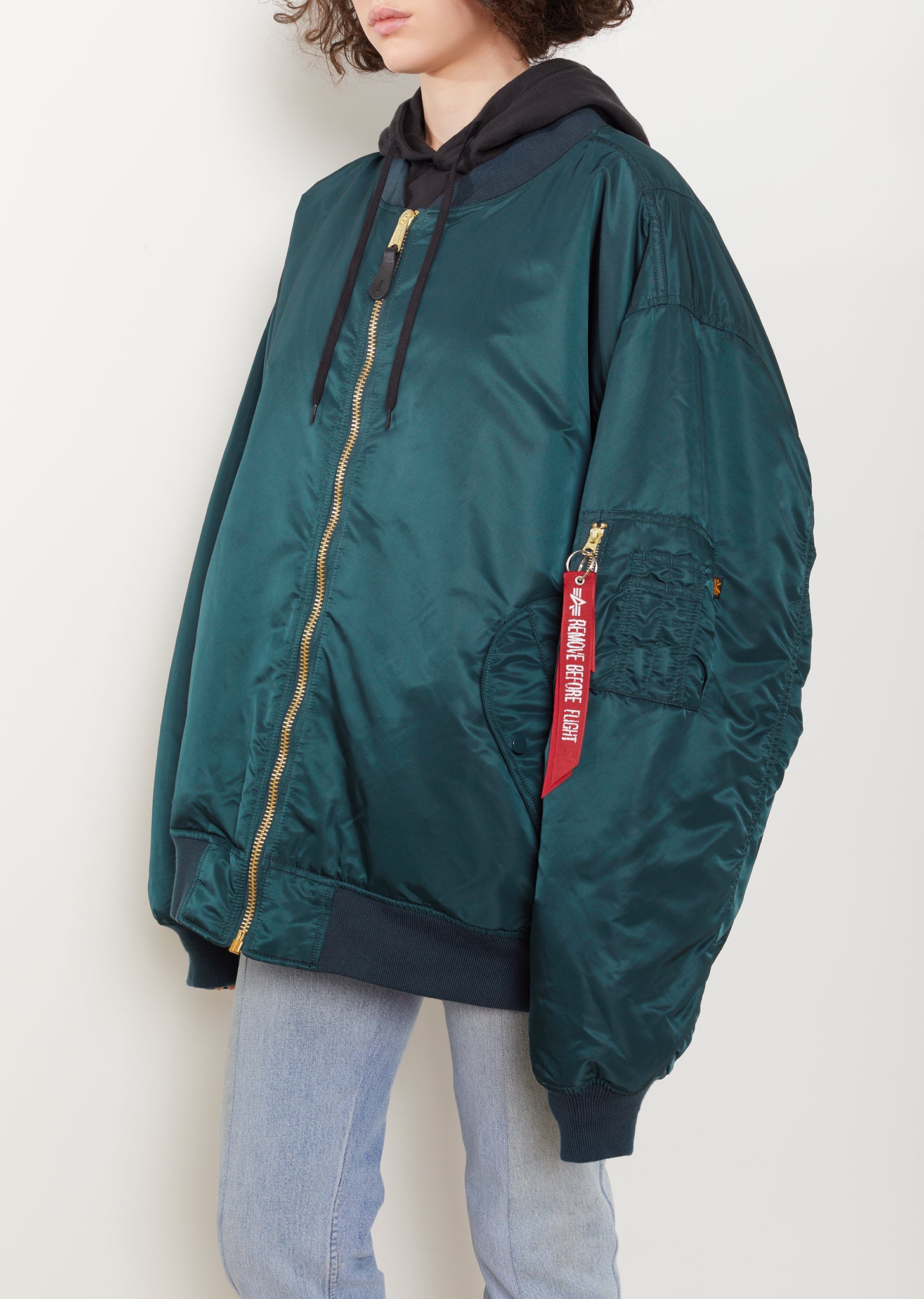 Reversible Oversized Bomber by Vetements La Gar onne