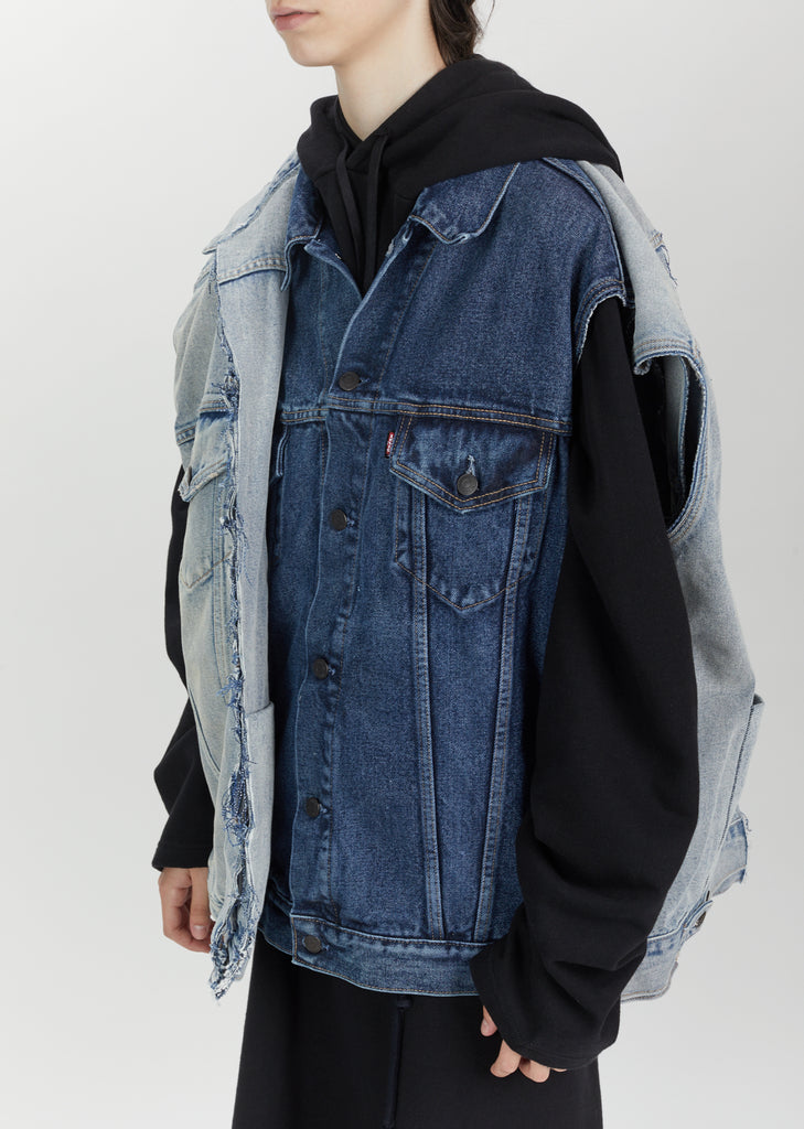 Double Denim Vest