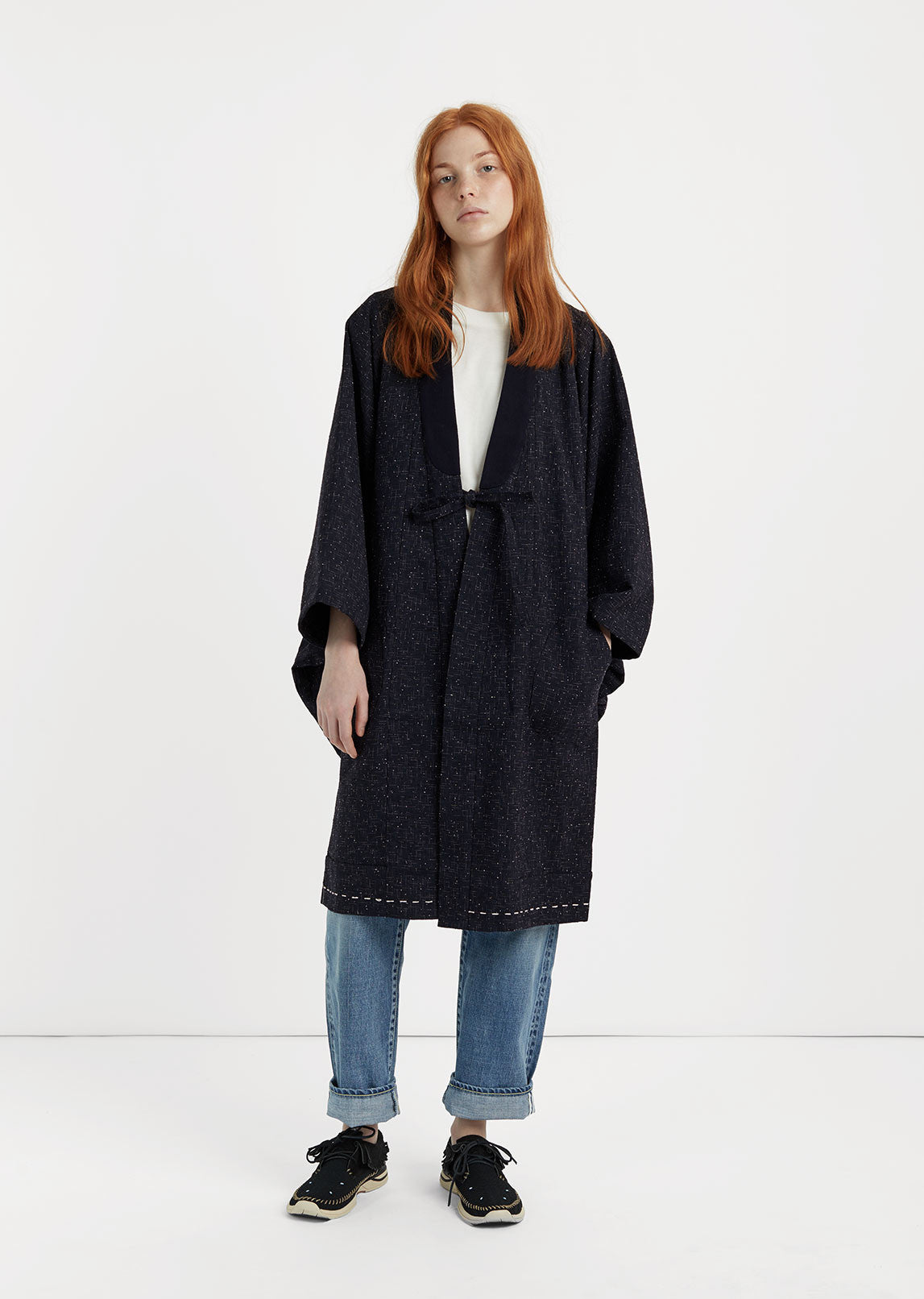 VISVIM 17AW YUKATA COAT 0217905013019 Visvim Kimono Coat Vintage