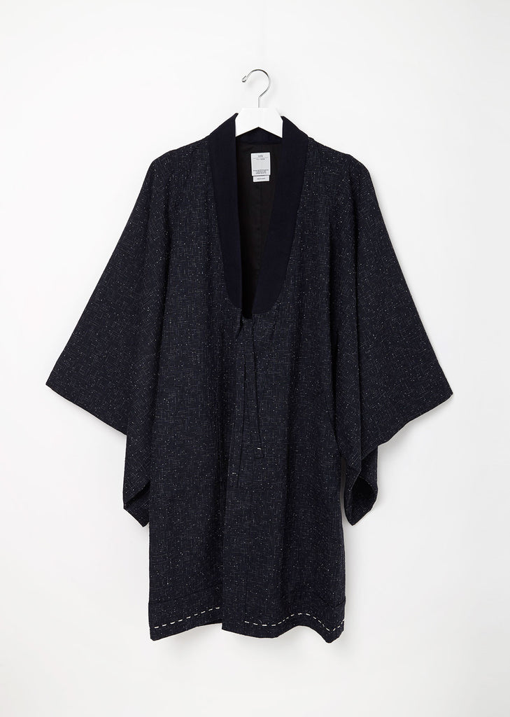 Kimono Coat Vntg Knotted Yarn