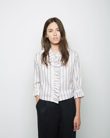 French Ruffle Shirt