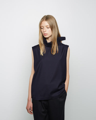 Gathered Turtleneck