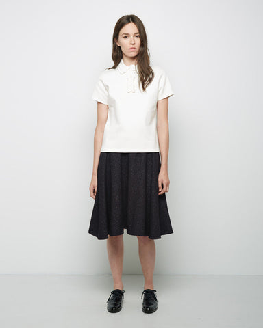 Speckled Wool A-line Skirt