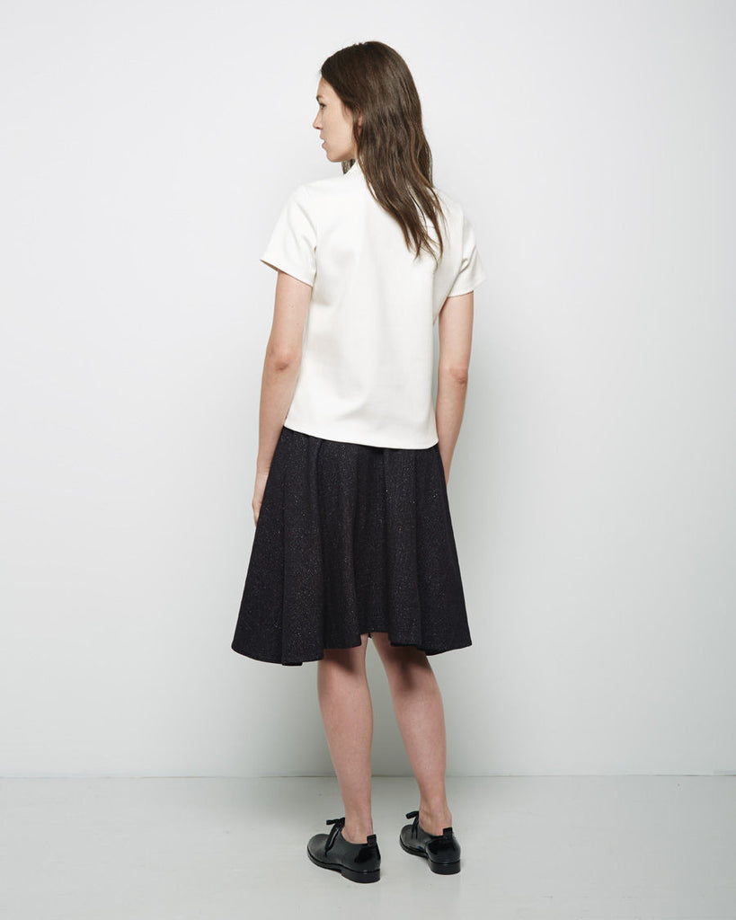 Speckled Wool A-line Skirt