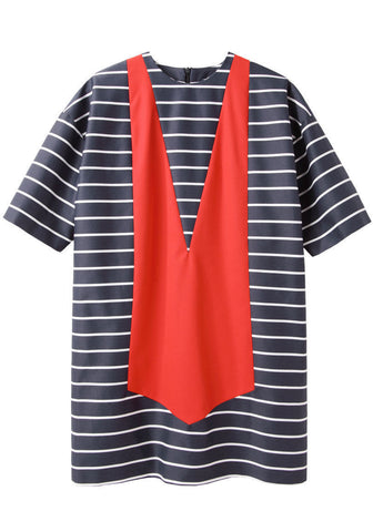 Striped Maillot Dress