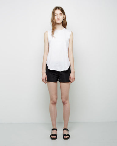 Silk Faille Portefeuille Shorts