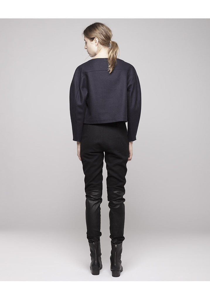 Leather Panel Pant