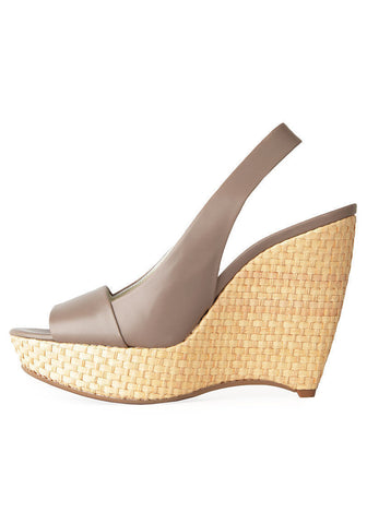 Straw Platform Wedge