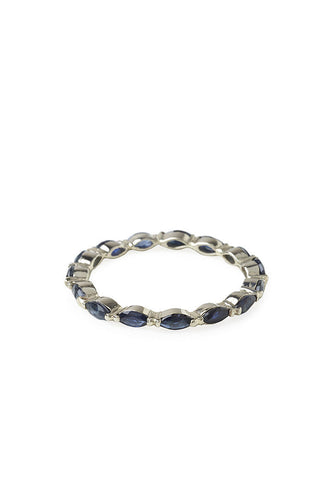 Sapphire Eternity Band