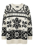 Handknit Jacquard Sweater