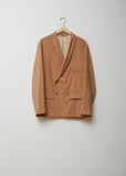 Double-Breasted Silk Blend Jacket