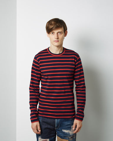 Striped Longsleeve Border Tee