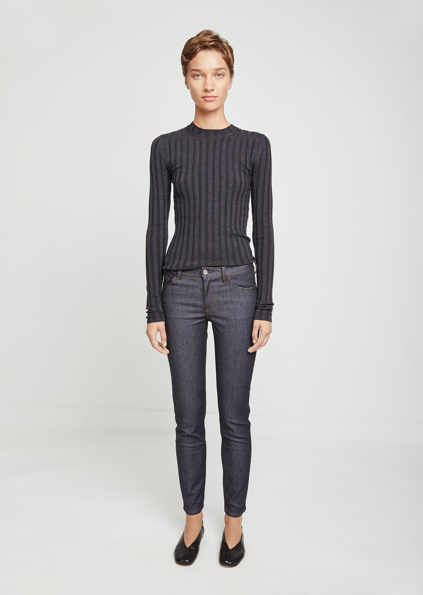 Climb Indigo Jeans 32 by Acne Studios- La Garçonne