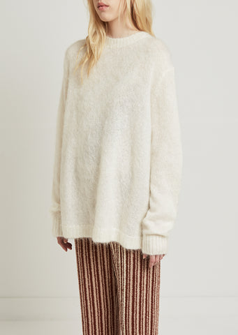 Maxi Mohair Sweater by Acne Studios- La Garçonne