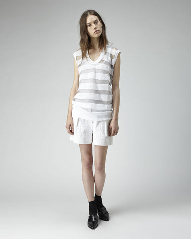 Snakeskin Stripe Tank