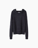 Chainette Knit Hoodie