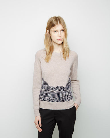 Broken Fair Isle Raglan