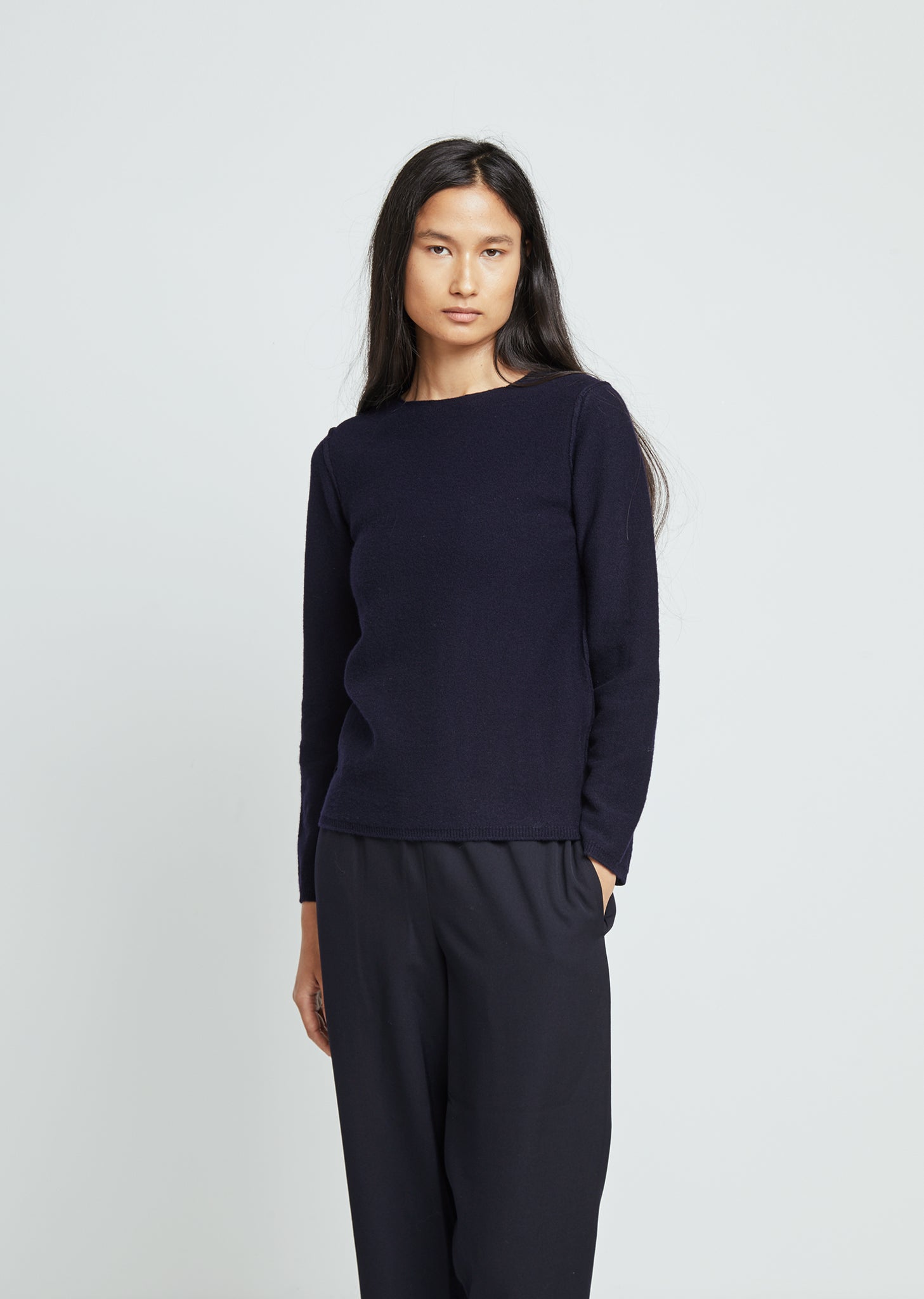 Carded Lambswool Crewneck Sweater by Comme des Garçons Comme des ...