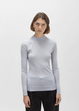 Merino & Silk High-Neck Sweater